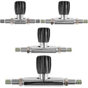 Middle part with valve manifold screw SA