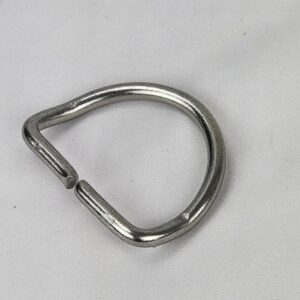 D-ring SS bent 50mm open